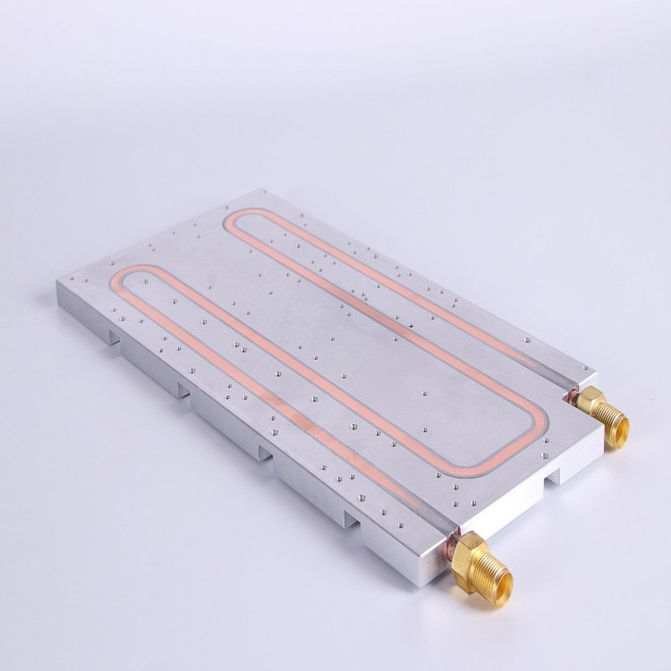 EV Battery Extruded Aluminum Liquid Cold Plate Detail